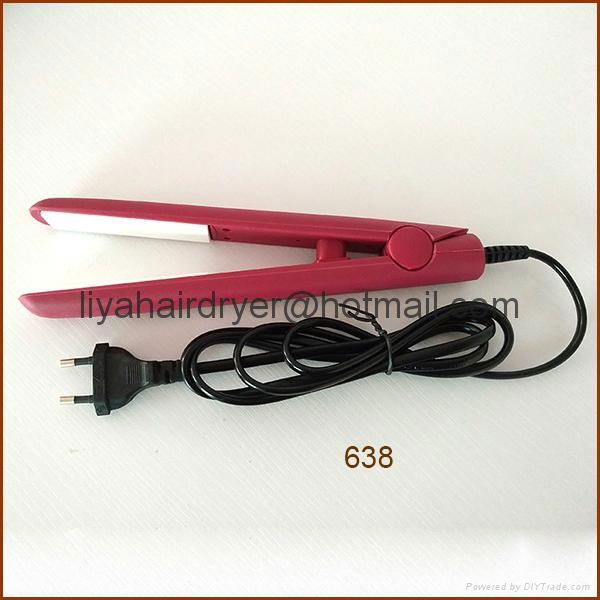 Newest Mini Household Hair Straightener Flat Iron wholesale 2