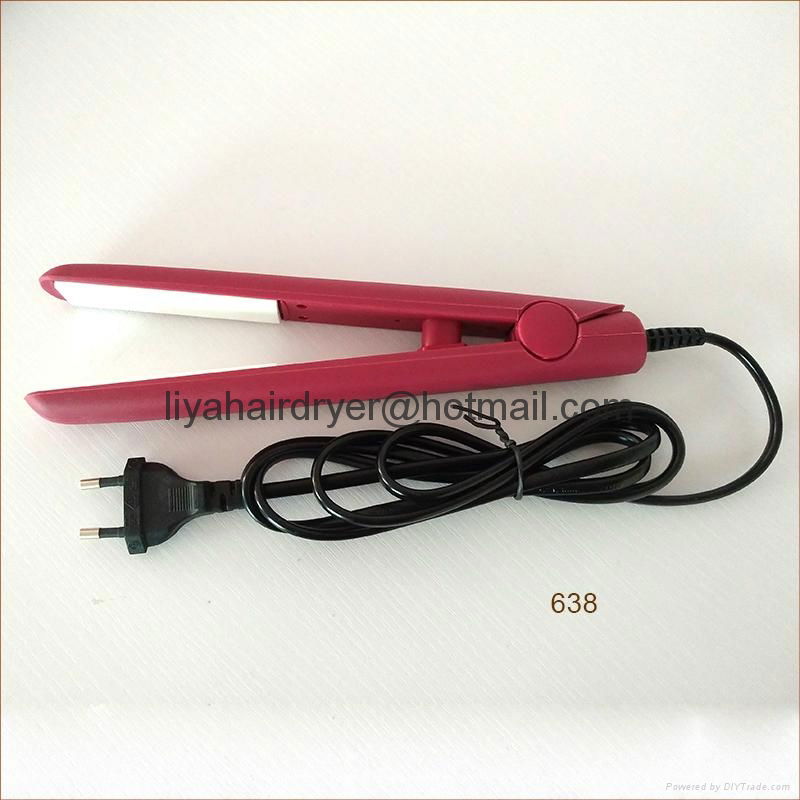 Newest Mini Household Hair Straightener Flat Iron wholesale 3