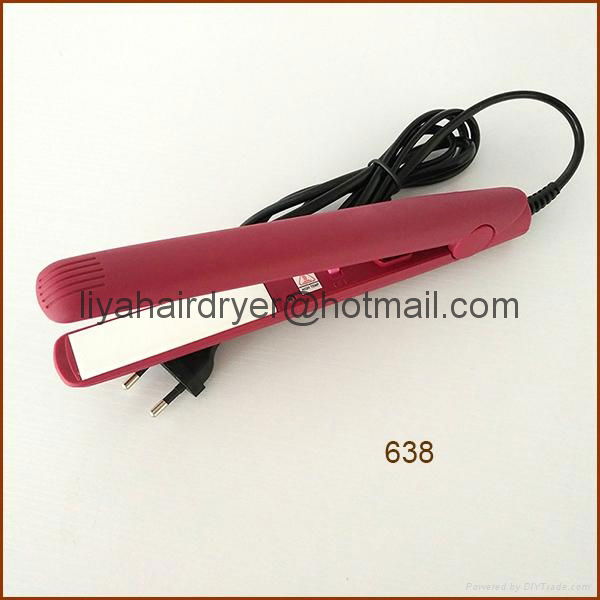 Newest Mini Household Hair Straightener Flat Iron wholesale 4