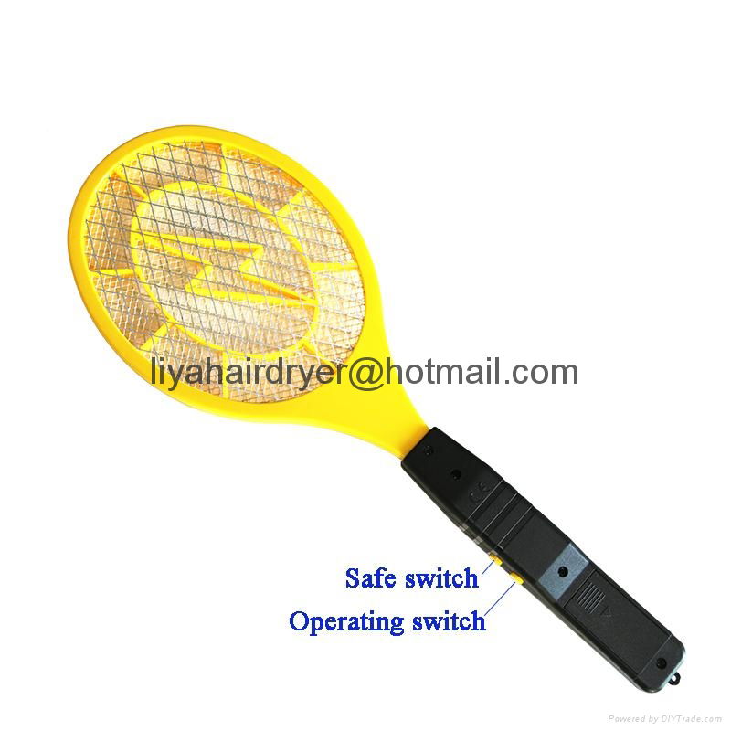 Two Battery Operated Electric Mosquito Swatter Killer