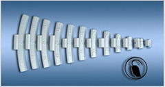 Zinc Clip-on Balance Weight for Aluminum Wheel (model A)