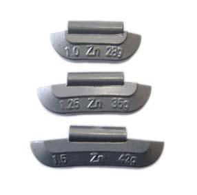 Zinc Clip-on Balance Weight for Steel Wheel (Ounce unit)
