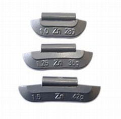 Zinc Clip-on Balance Weight for Steel Wheel (Ounce unit)