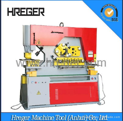 Q35y Series Punching and Cutting of Hydraulic Ironworker Machine