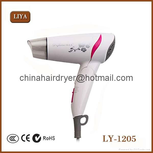 Hot Selling 1000w Mini Folding Hair Dryer