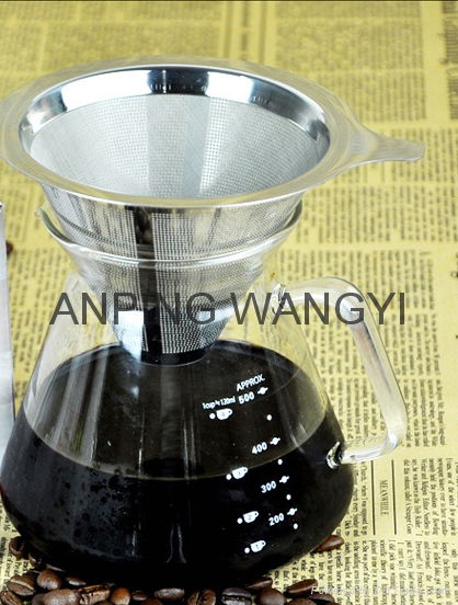 20years factory cone coffee filter coffee dripper 5