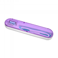 新奇特便携式杀菌收纳盒热销牙刷消毒盒旅行款UV紫外线牙刷消毒器