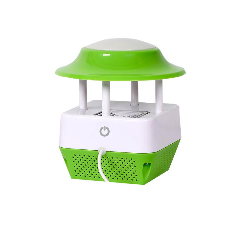 USB電子誘蚊滅蚊器&LED暖光夜燈 2