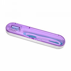 Portable sterilizing toothbrush sterilizing box UV toothbrush sterilizer