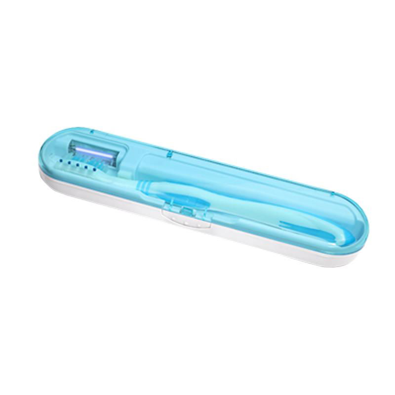 外贸热销UV紫外线牙刷消毒器便携式杀菌牙刷消毒盒 5