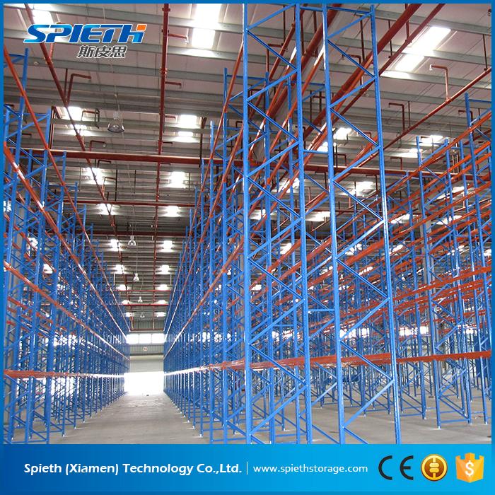 Q235 Steel Factory Price Heavy Duty Power Warehouse Storage Roof Pallet Rack 4