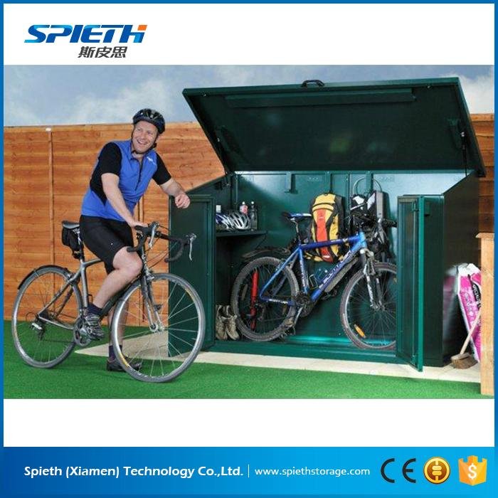 China Factory Customized Cheap Price Outdoor Bike Storage Shed 4