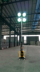 portable mobile lighting tower