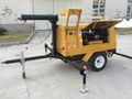 9M height Mobile lighting tower with 8KW kubota generator  1