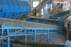 municipal solid waste management and treatment plant to compost