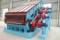 Dual frequency vibrating screen for Sand
