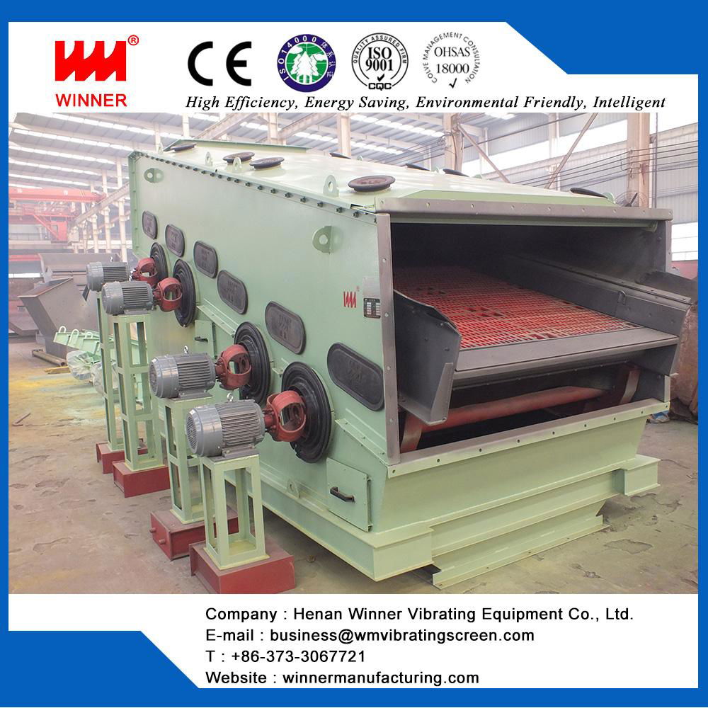 Mining Machinery Dual Frequency Vibrating Screen for Hot Selling