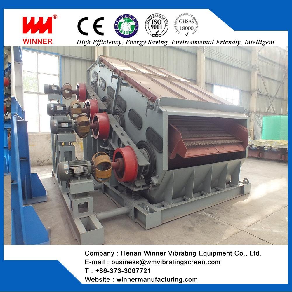 Mining Machinery Dual Frequency Vibrating Screen for Hot Selling 2