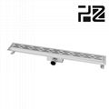 stainless steel linear shower drain