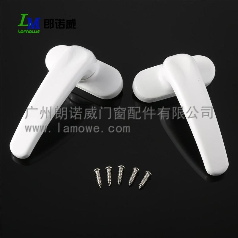 High Quality T Shape White Aluminum Alloy Window Handle for Door&Window's Access