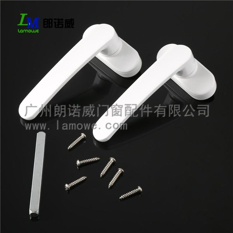 High Quality T Shape White Aluminum Alloy Window Handle for Door&Window's Access 2