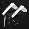 High Quality T Shape White Aluminum Alloy Window Handle for Door&Window's Access 3