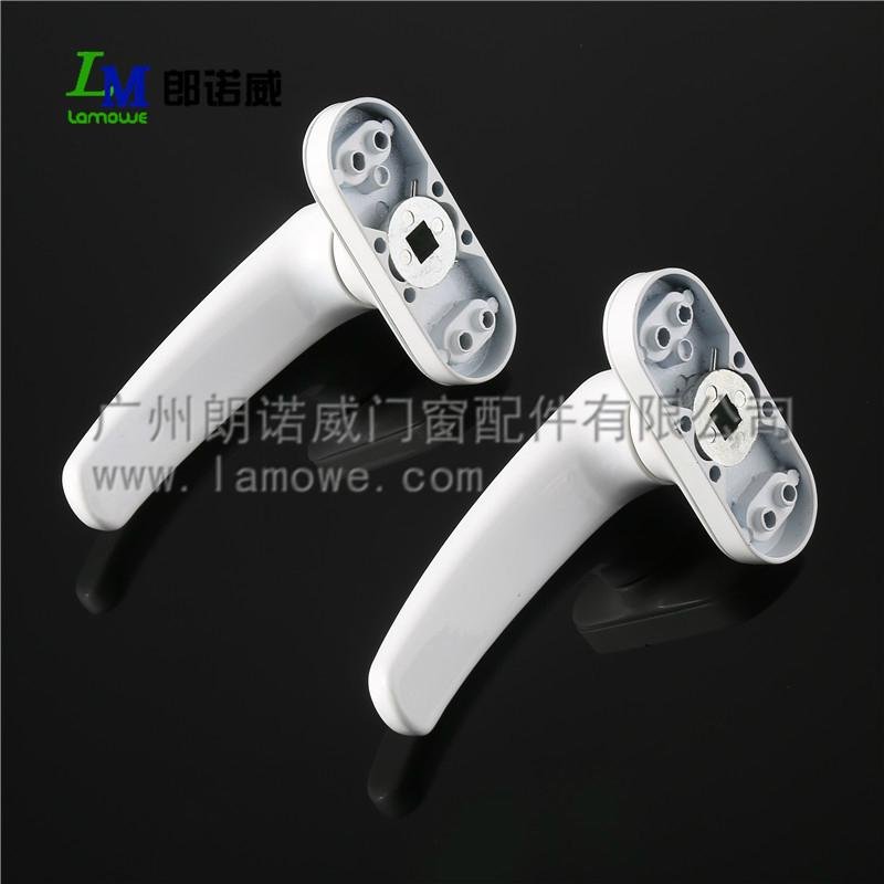 High Quality T Shape White Aluminum Alloy Window Handle for Door&Window's Access 4