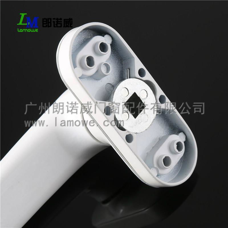 High Quality T Shape White Aluminum Alloy Window Handle for Door&Window's Access 5