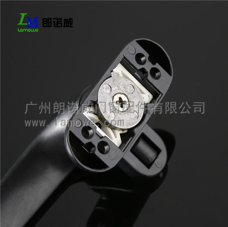 Hot Sale Black Aluminum Alloy Window Handle for Sliding Door in China 5