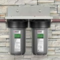 Puretec Em2 110 Whole House Dual Water Filter System 20"