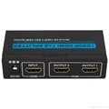 Hdmi Splitter 1X2,1 Input 2 Output Audio Splitter Box Cheap Price 2