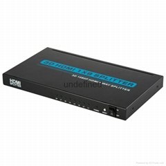 New 1x8 3D HDMI Splitter for HDTV HDMI V1.3 1080P Audio Video Splitter Extender