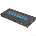 HDMI 1x8 Splitter 2.0V 3D Ultra HD 4Kx2K 60Hz 4