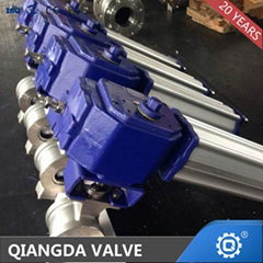 Api608 Api6D V Port Floating Ball Valve