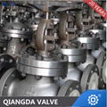 Flanged Bolted Bonnet Pneumatic Actuator Globe Valve 2