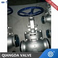 Flanged Bolted Bonnet Pneumatic Actuator Globe Valve 3