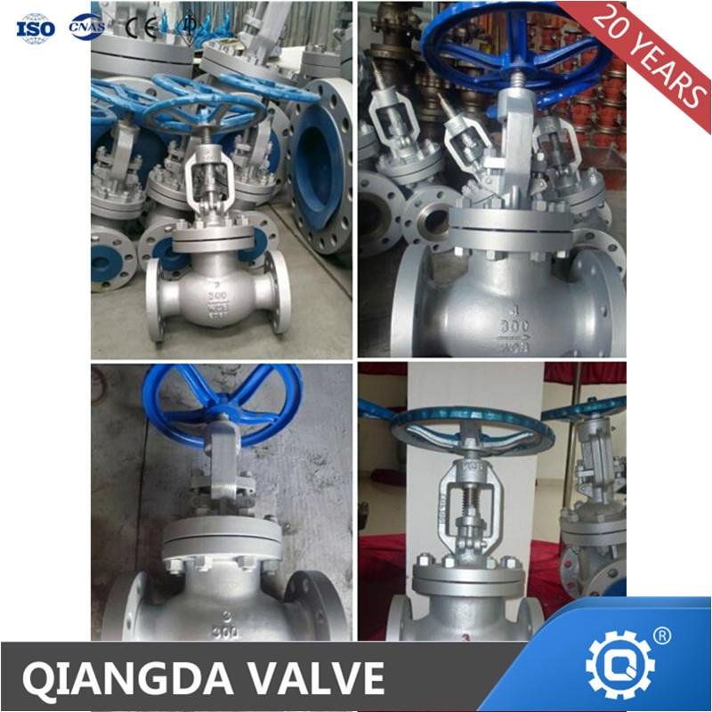 Bolted Bonnet Cast Steel Globe Valve with Handwheel Operated 2