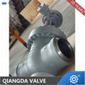 Casting Steel WCB Worm Gear Operation Gate Valve 3