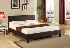 Modern PU Leather Bed Fabric Bed For