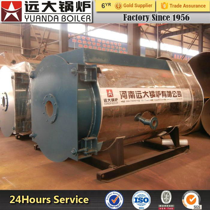 WNS Steam Gas Oil Biomass Fired Steam Water Boiler