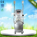 2 handles work same time cryolipolysis slimming fat freezing machine 1