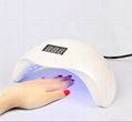 wholesale china factory professional uv gel nail art dryer light sun5 with infra 1