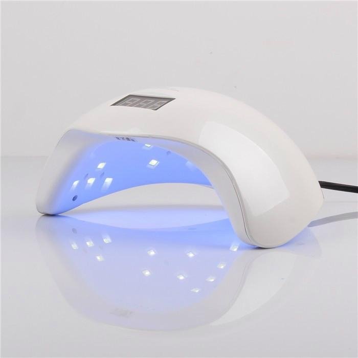 wholesale china factory professional uv gel nail art dryer light sun5 with infra 4