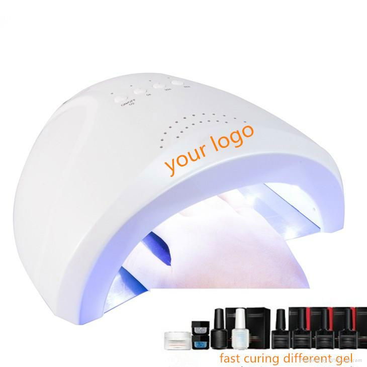 nail salon supplier led gel nail light lamp sunone 24w 48w 5S 30S 60S timer 1 