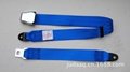 Blue Airplane seat belt& Aircraft seat belt metal mechanism