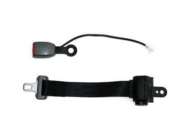 2 points seat belt with sensor buckle types