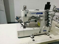 automatic flated bed interlock machine