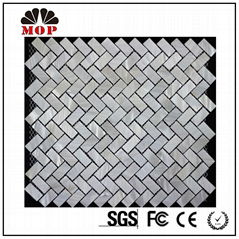 MOP-G02 15*30mm mother of pearl shell mosaic tile club