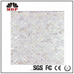 MOP-M02 pink color shell board wall mosaic tile club