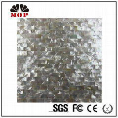 MOP-B01 white lip shell board wall mosaic club